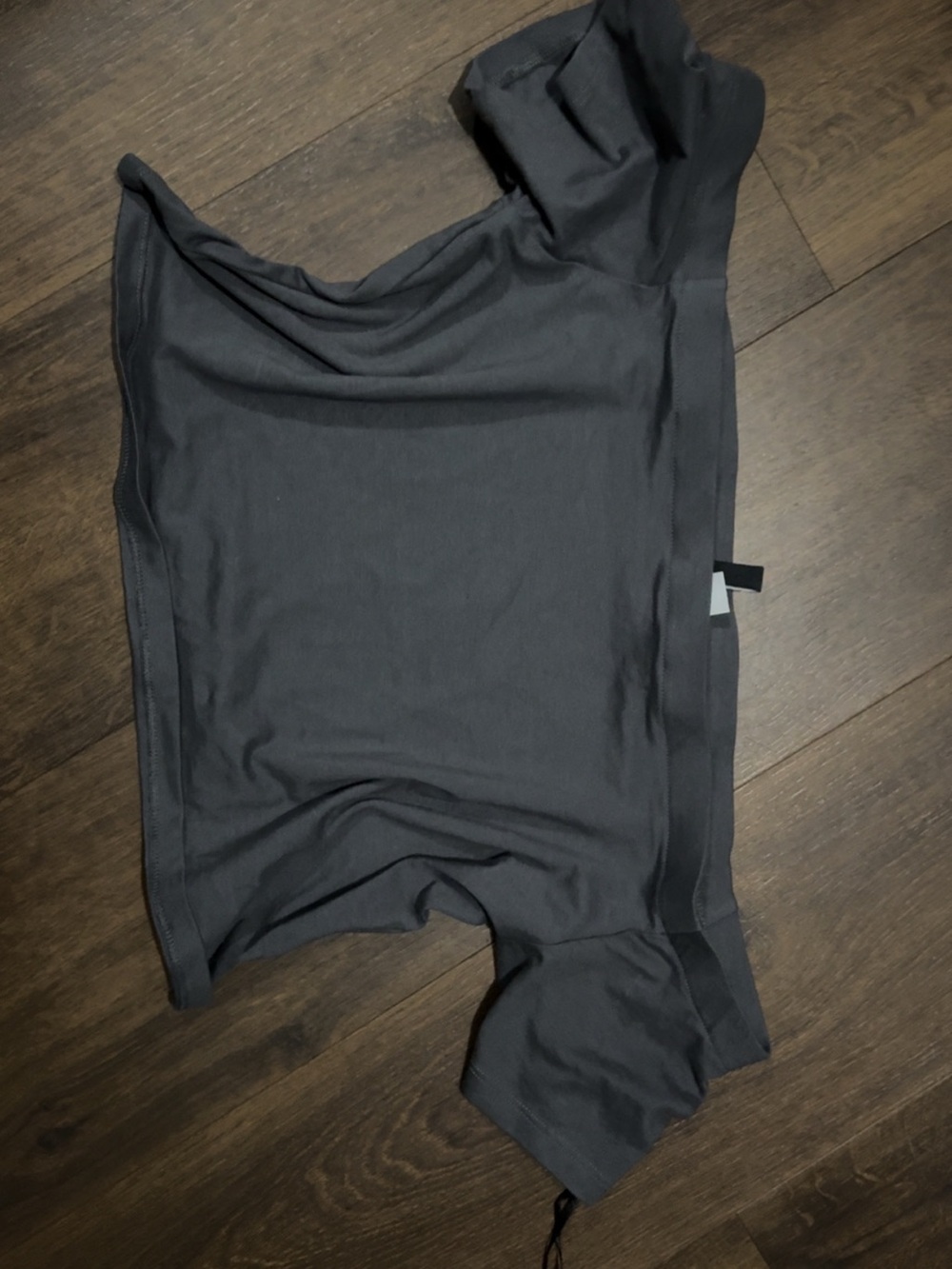Short Off the Shoulder Crop Tee